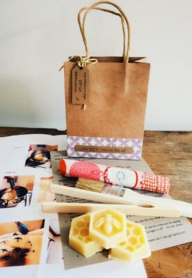 Handmade Gift Hampers featuring products from Melbourne makers now available online! | IN.CUBE8R Handmade in Melbourne diy-beeswax-wrap-kit-by-beez-whisper-180347-beezwhisper