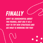 How to find your Instagram engagment rate? Grow your handmade business with this marketing hack! | IN.CUBE8R Handmade in Melbourne Don't be judgemental about the figures, just use it as a way to try new strategies and see what is working.