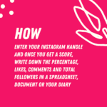 How to find your Instagram engagment rate? Grow your handmade business with this marketing hack! | IN.CUBE8R Handmade in Melbourne Simply go to the website, enter your insta handle and then write down the info it gives you including rate, average likes, comments and number of followers.