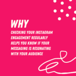 How to find your Instagram engagment rate? Grow your handmade business with this marketing hack! | IN.CUBE8R Handmade in Melbourne Checking your engagement regularly helps you know if your messaging is resonating with your audience