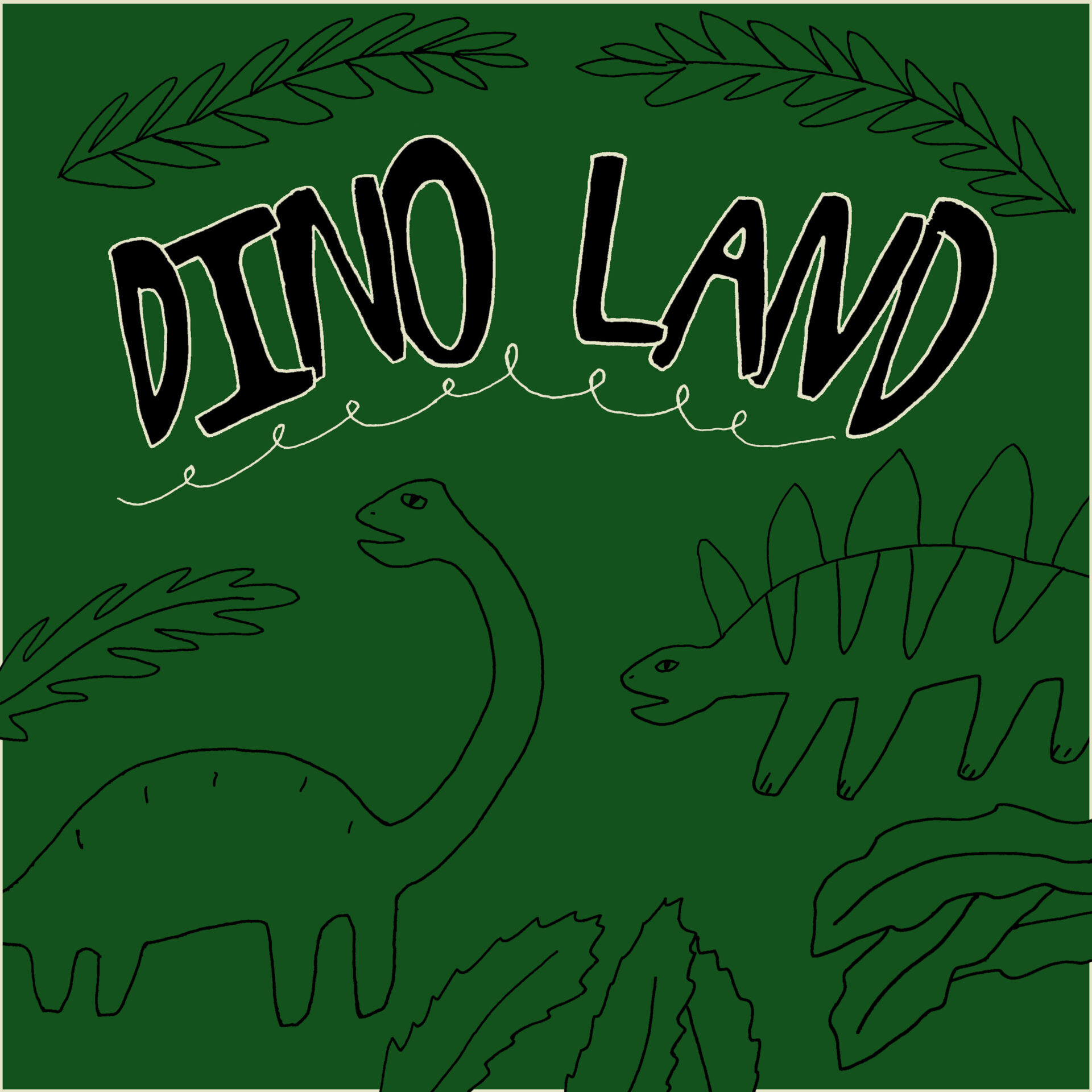 Dino Land | IN.CUBE8R Handmade in Melbourne Dino Land