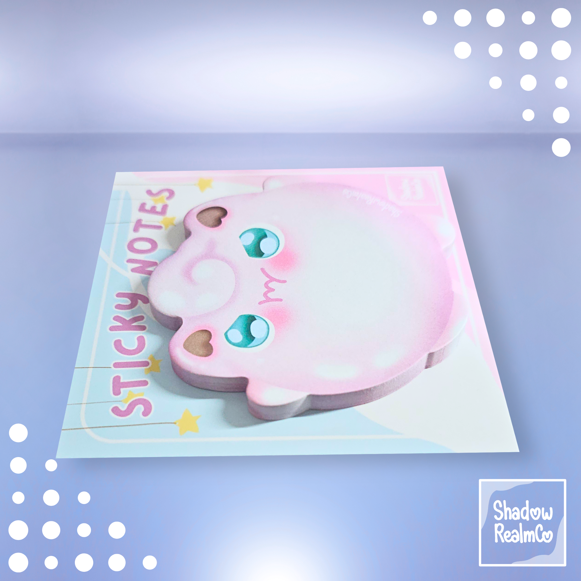 Jigglypuff Sticky Notes by ShadowRealmCo Jigglypuff Sticky Notes by ShadowRealmCo - Image 2