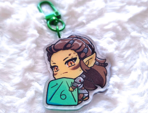 BG3 - Laezel Keychain/Charm by Ammybunny