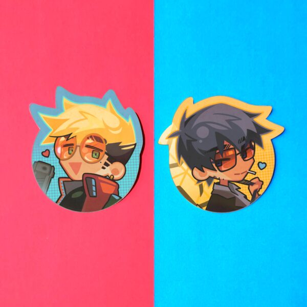 Trigun Stampede sticker set by KOVMI