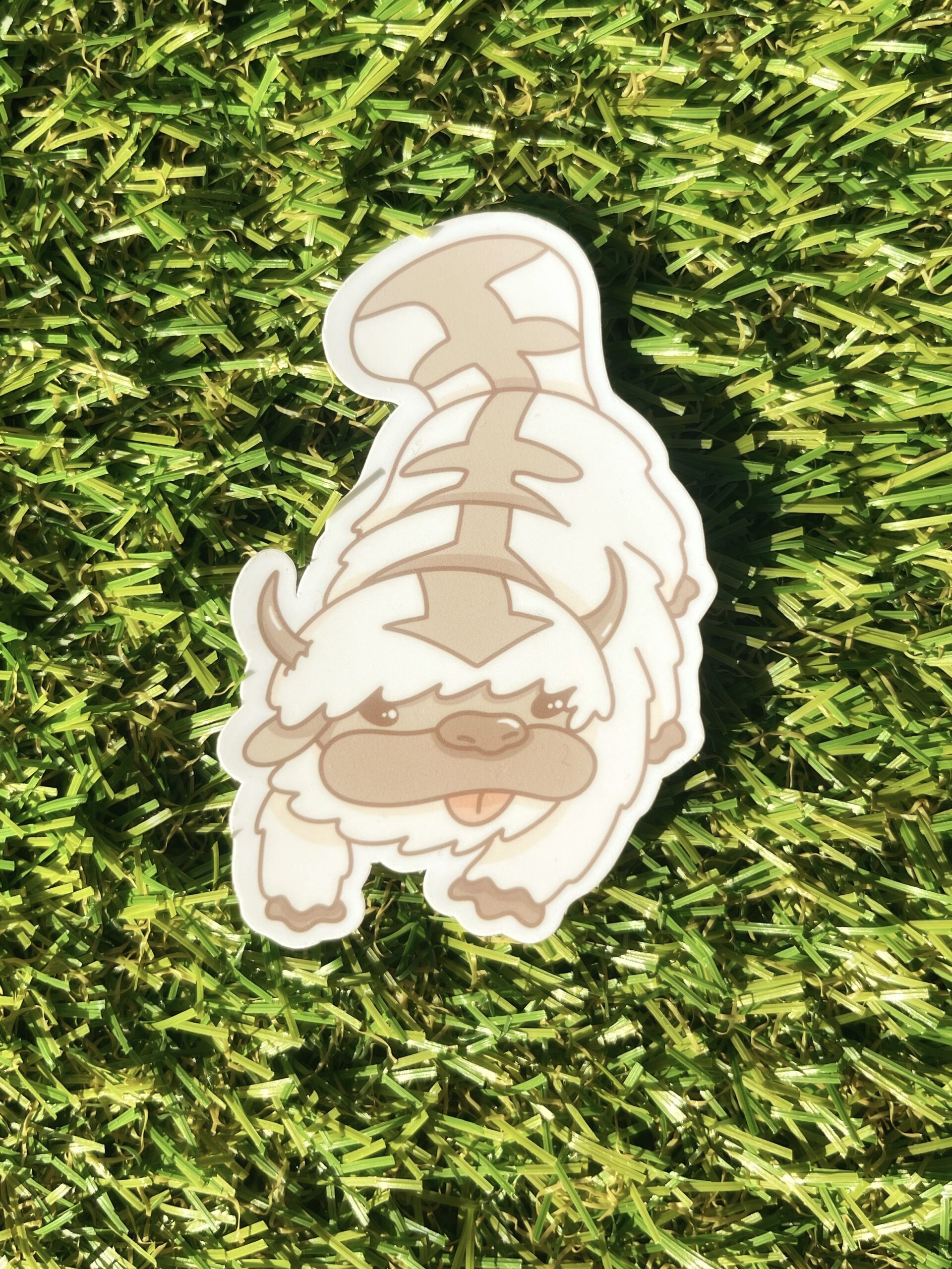 Appa Glossy Sticker By SkyrosArts | in.cube8r