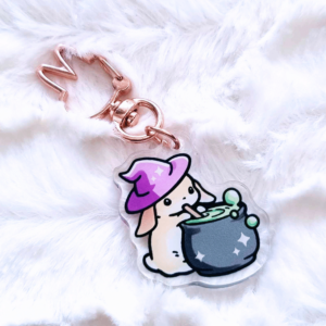 Cute Witch Bunny Charm