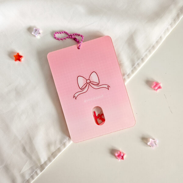 Babygirl Acrylic Photocard Holder by Zellies Koi Pond - Image 2