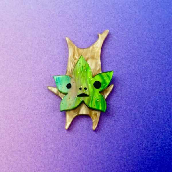Cute Korok #6 Acrylic Pin by Edenki
