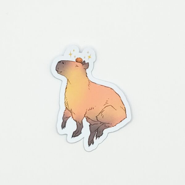 Capybara | Sticker by Kaiju Kimochii