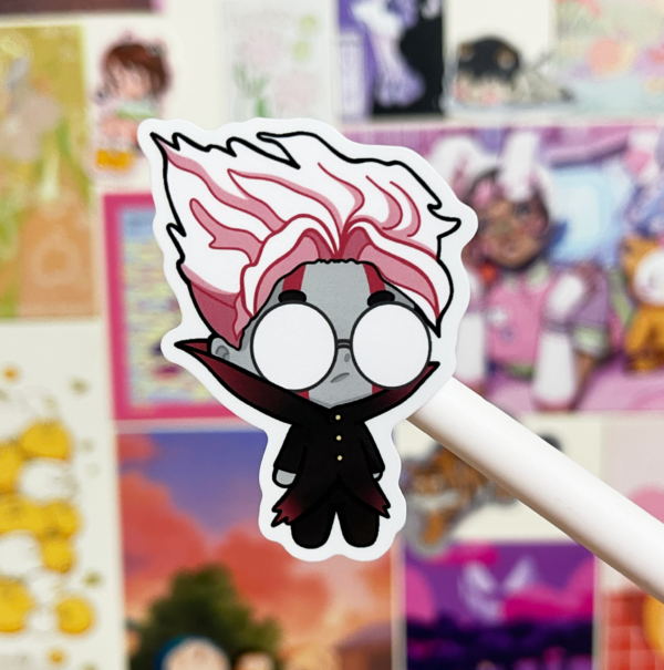 Turbo Okarun Clear Sticker - By kuniplum