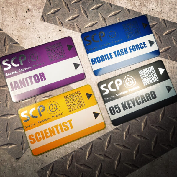 SCP Foundation Keycard by Pretty Fly For A Shy Guy