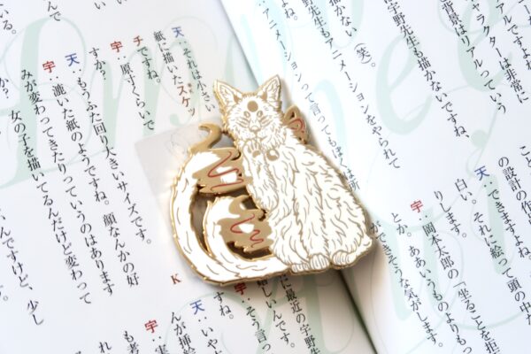 Yokai | Nekomata | Enamel Pins by Azuki.Artz