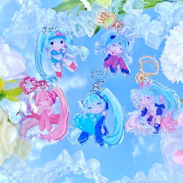 Hatsune Miku acrylic charm blind bag by ouhkami - Image 3
