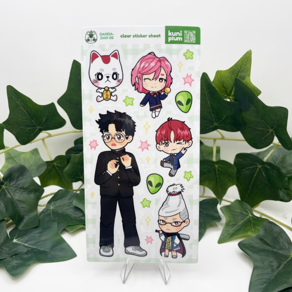 Dandadan 02 Sticker Sheet - By kuniplum