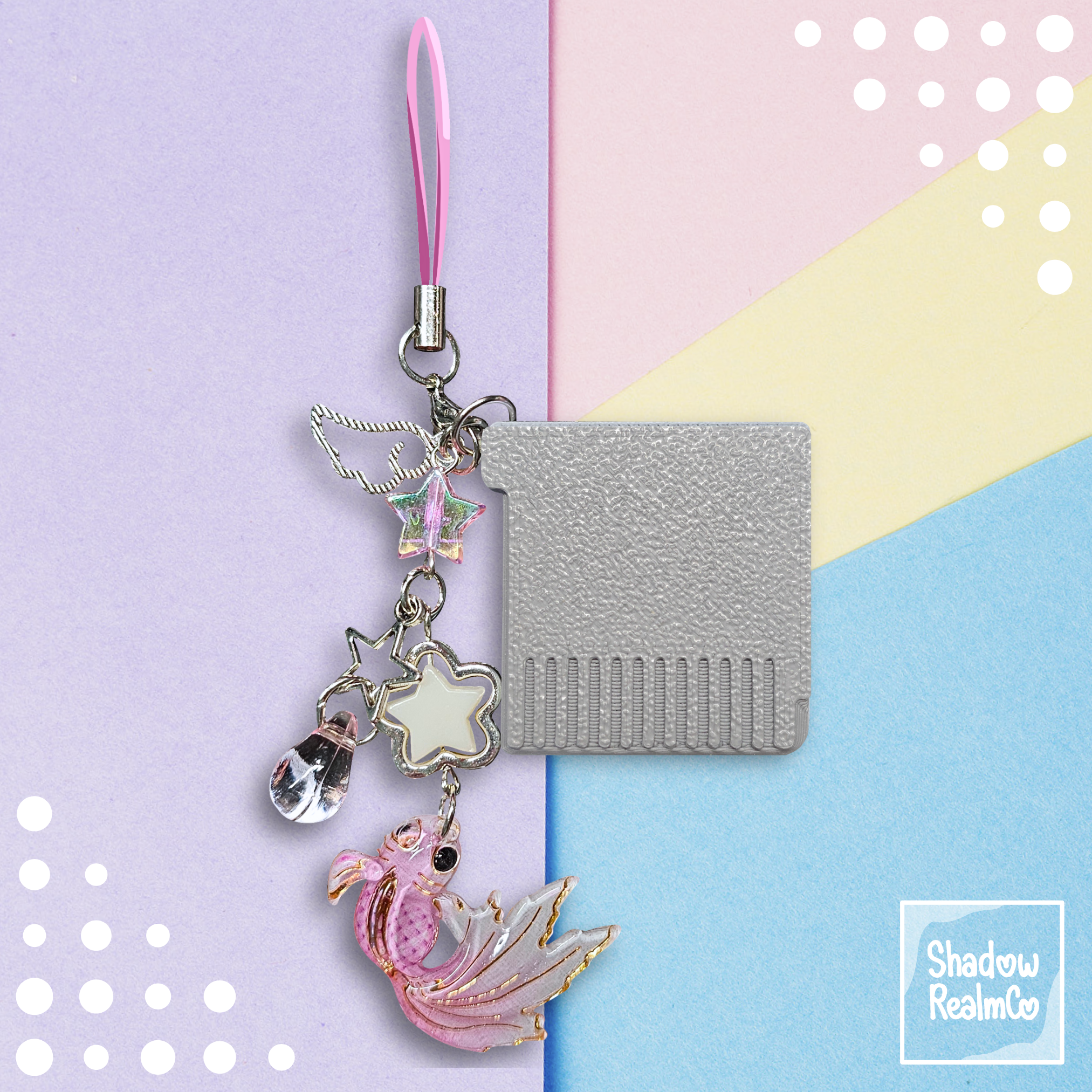 Pearl DS Phone Charm by ShadowRealmCo Pearl DS Phone Charm by ShadowRealmCo - Image 2