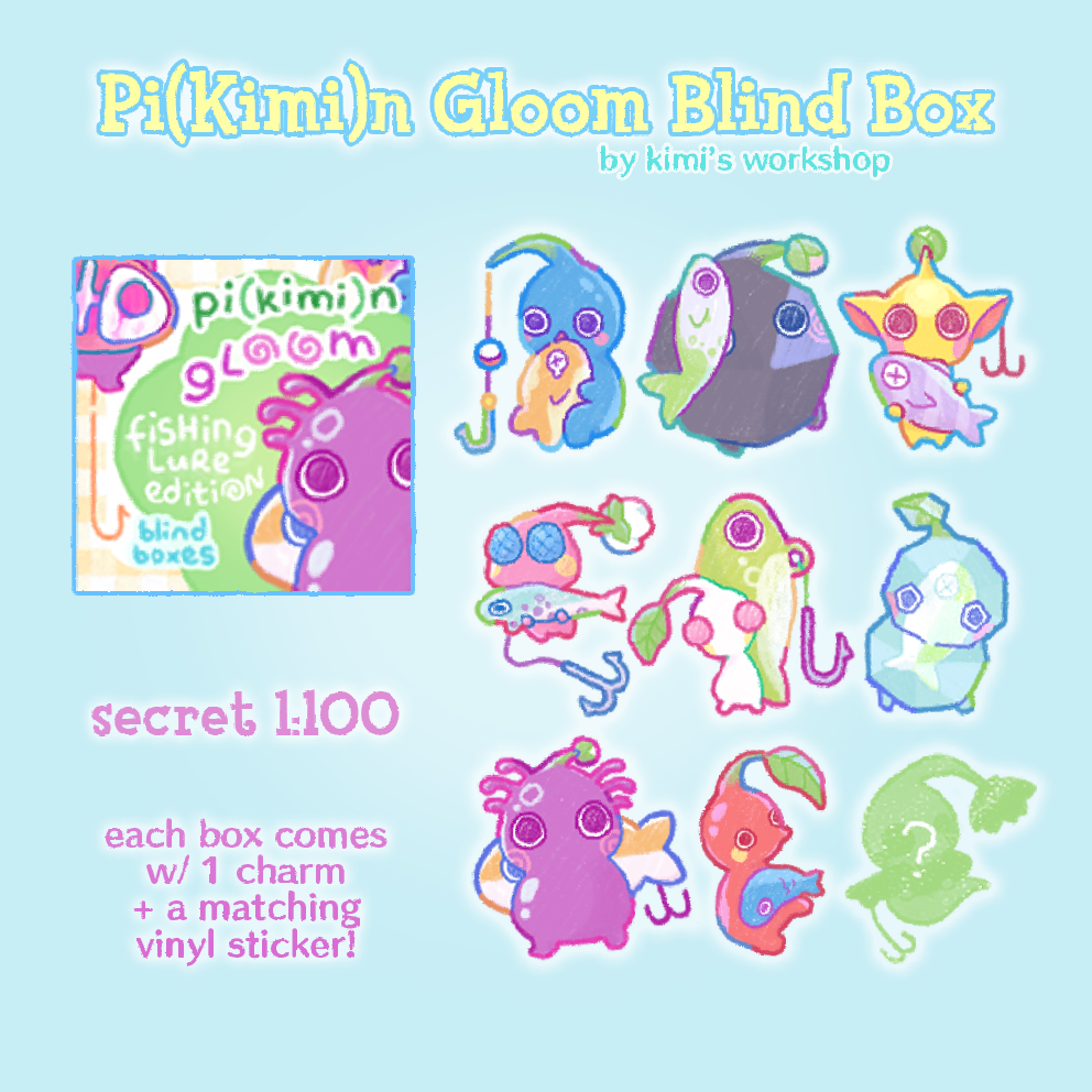 Pi(kimi)n Gloom Blind Boxes by Kimi's Workshop | in.cube8r