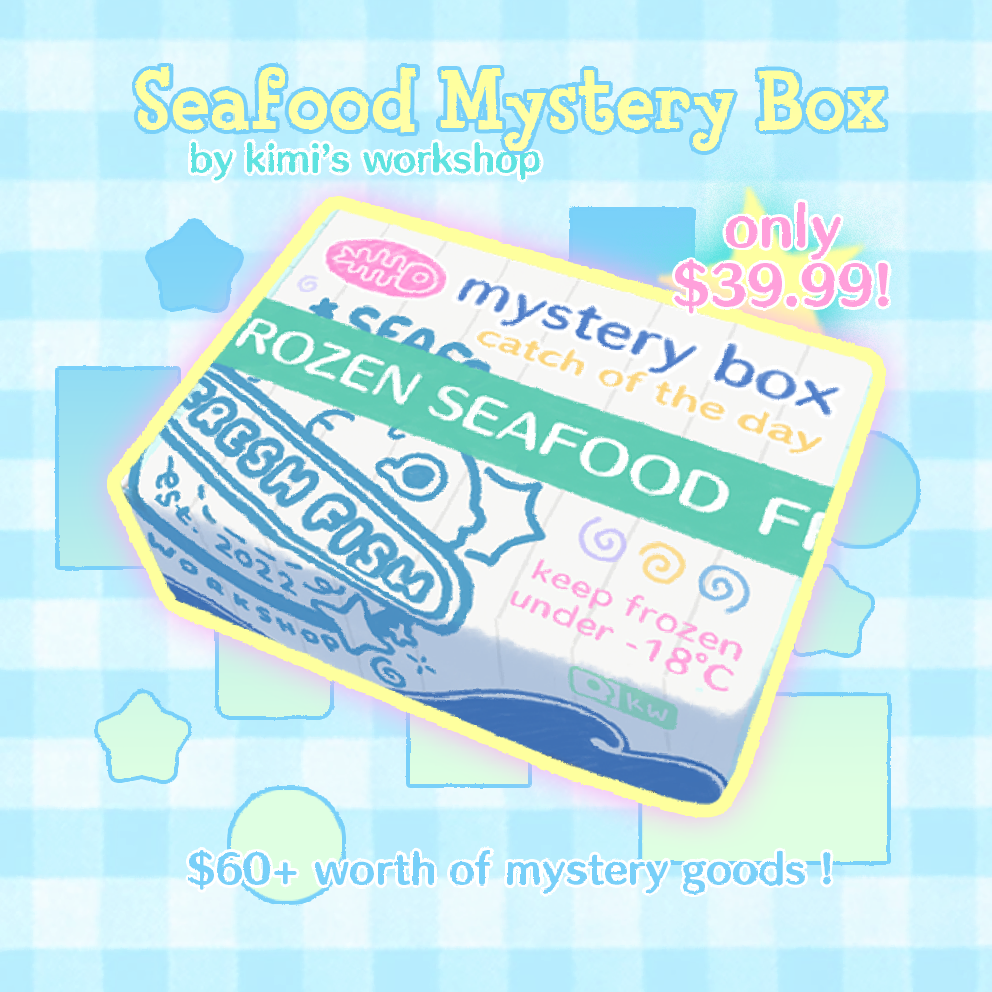 Mystery Seafood Box by Kimi's Workshop | in.cube8r