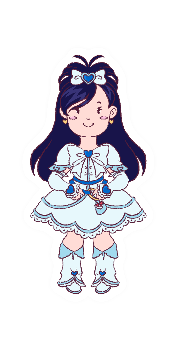 Retro Magical girls sticker pack | HEXcellent Art Retro Magical girls sticker pack | HEXcellent Art - Image 4