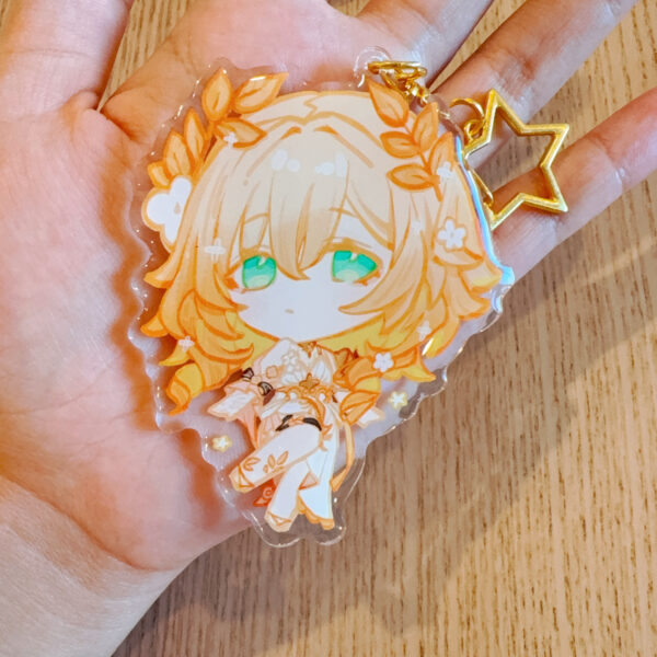 Aglaea - HSR epoxy keychain by Ginja