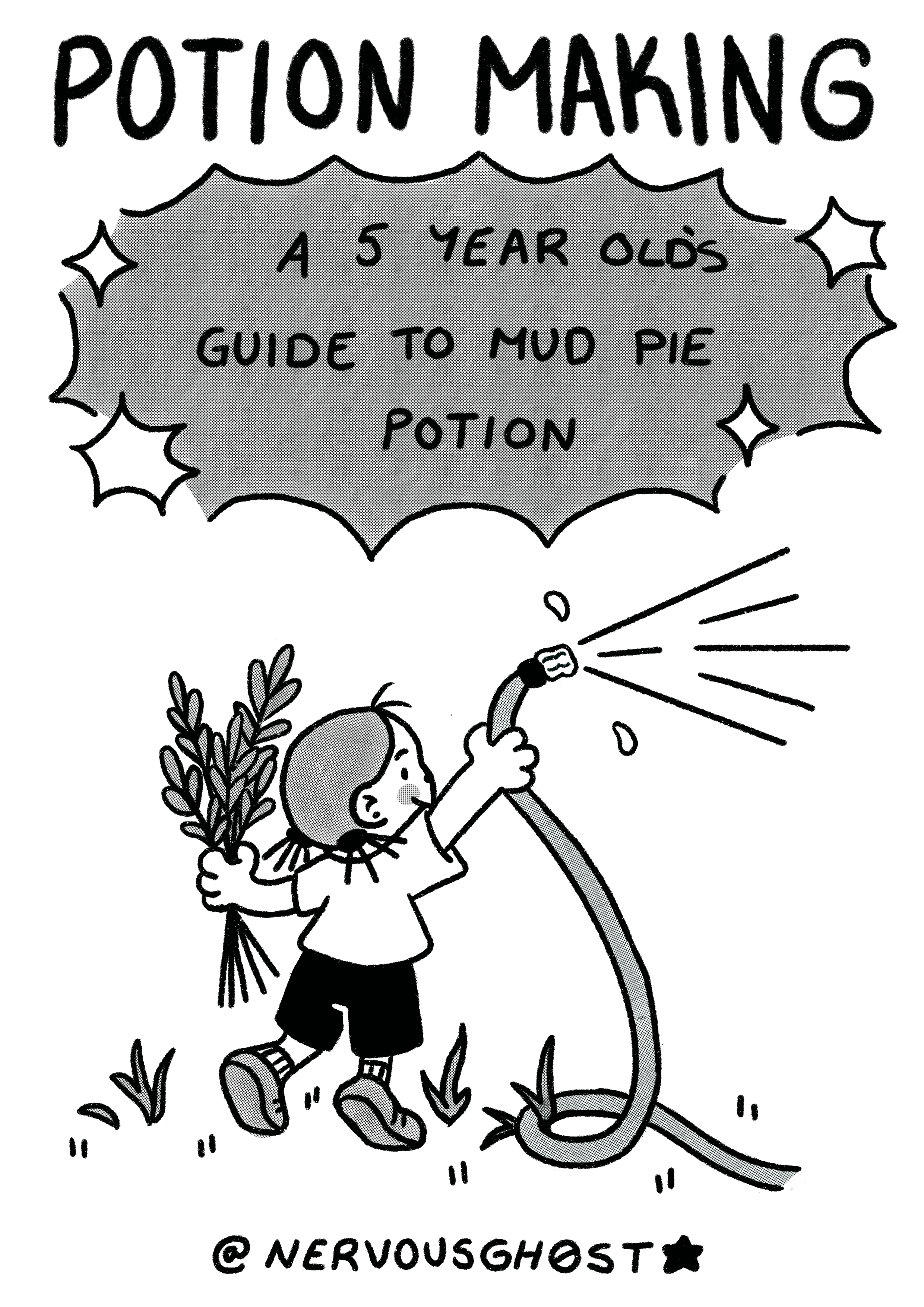 Potion Making Zine BY NERVOUS GHOST