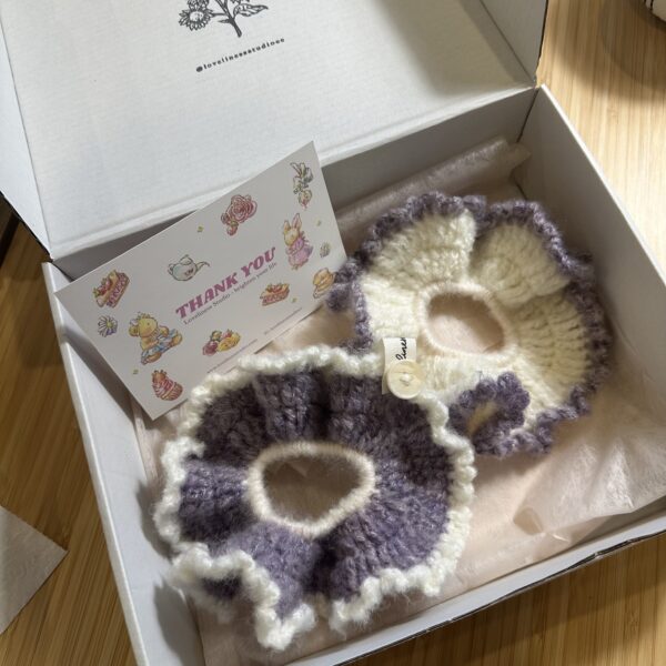 Crochet Scrunchie big by Loveliness Studio CC