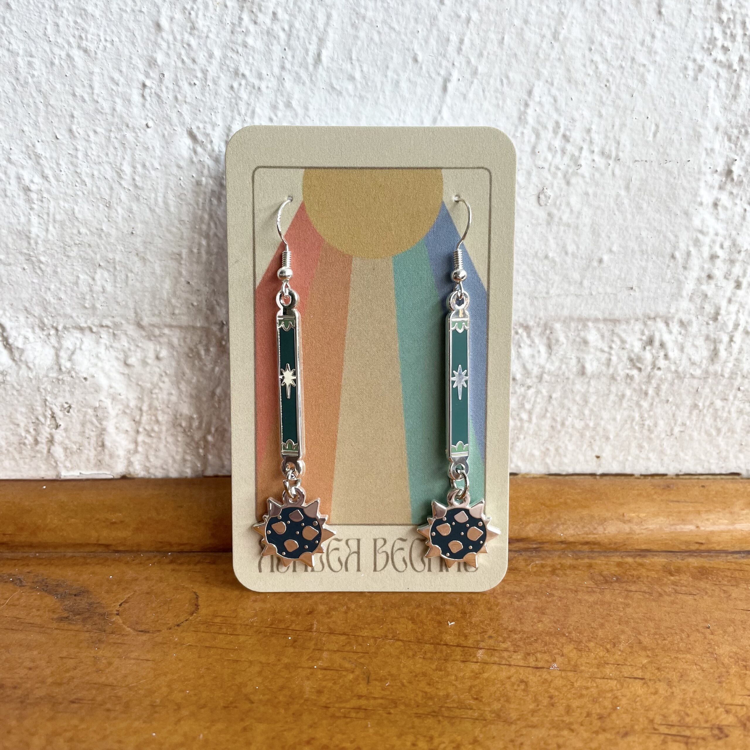 Morningstar Earrings by Ashlea Bechaz Morningstar Earrings by Ashlea Bechaz