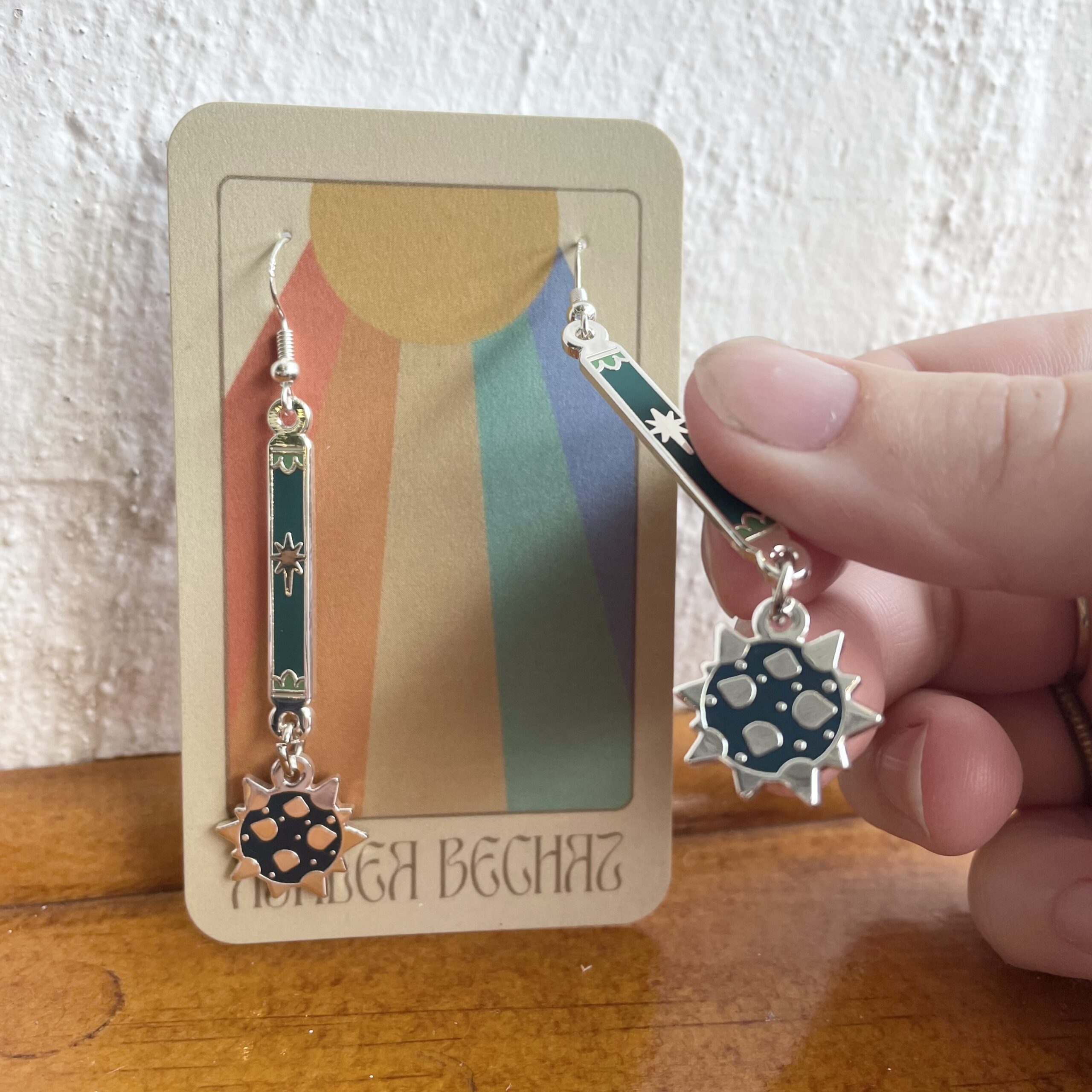 Morningstar Earrings by Ashlea Bechaz Morningstar Earrings by Ashlea Bechaz - Image 2