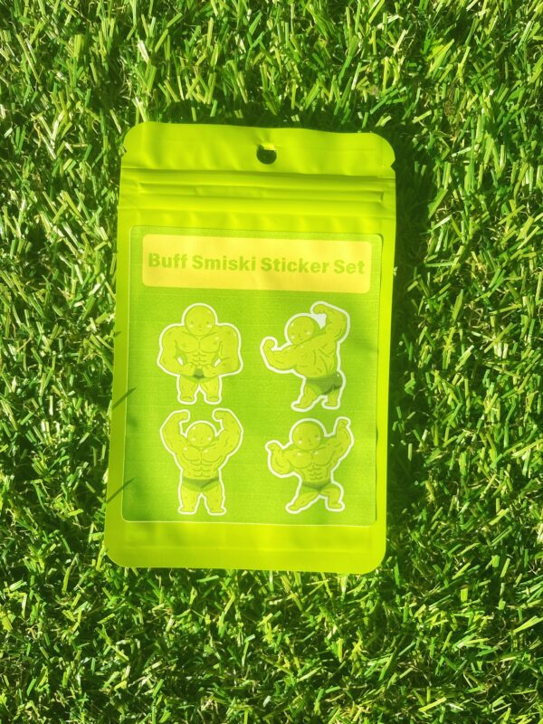 Buff smiski sticker set by SkyrosArts