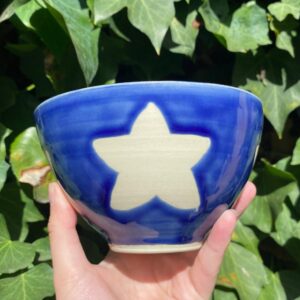 Ceramic star bowl by Fairlie cute clay