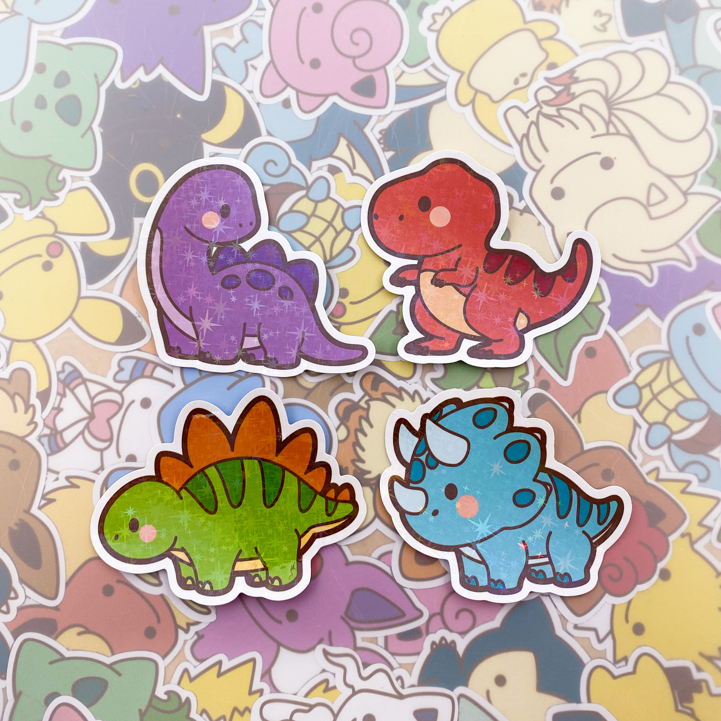 Dinosaurs Sticker Pack by Jolli Creations | in.cube8r