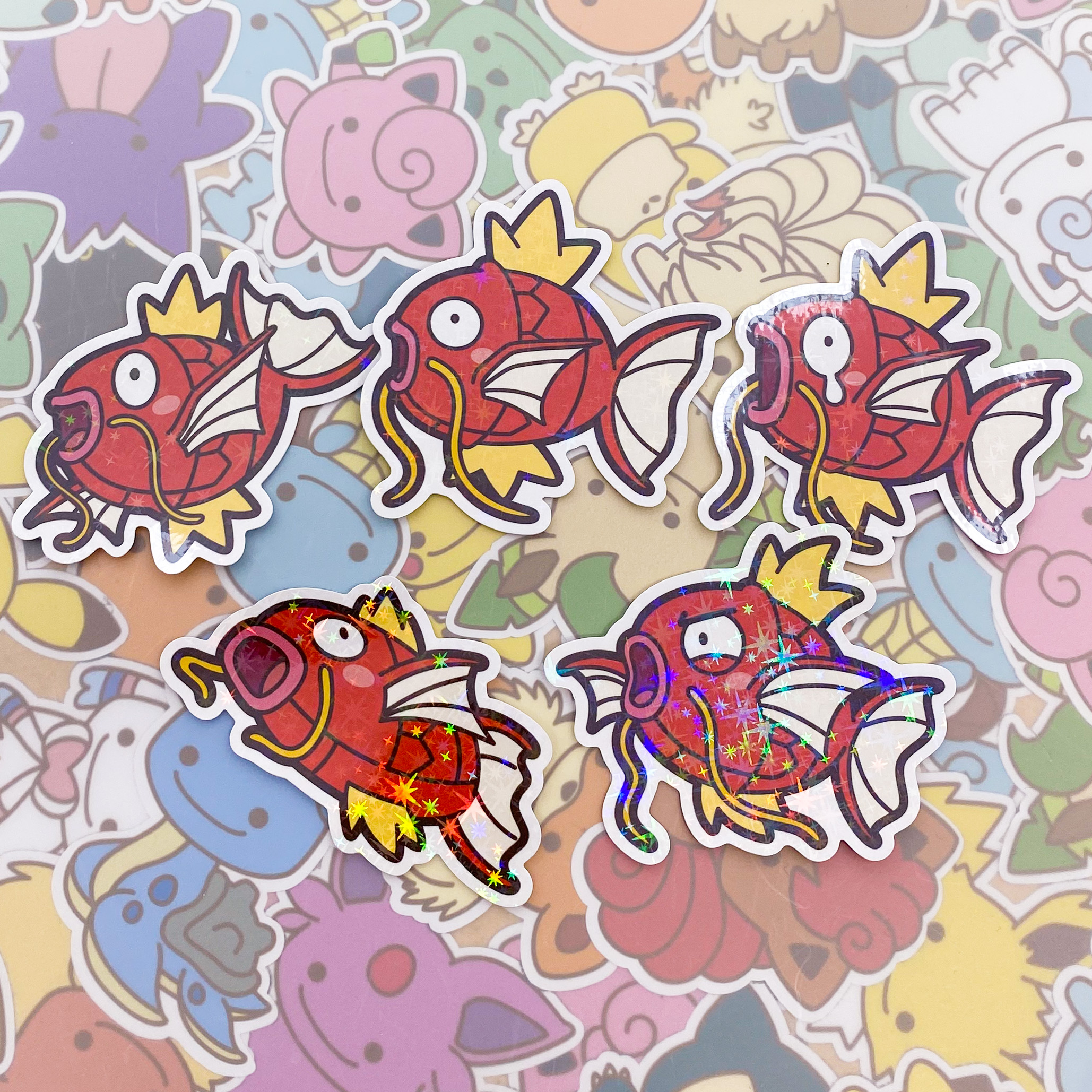 Magikarp Sticker Pack by Jolli Creations | in.cube8r
