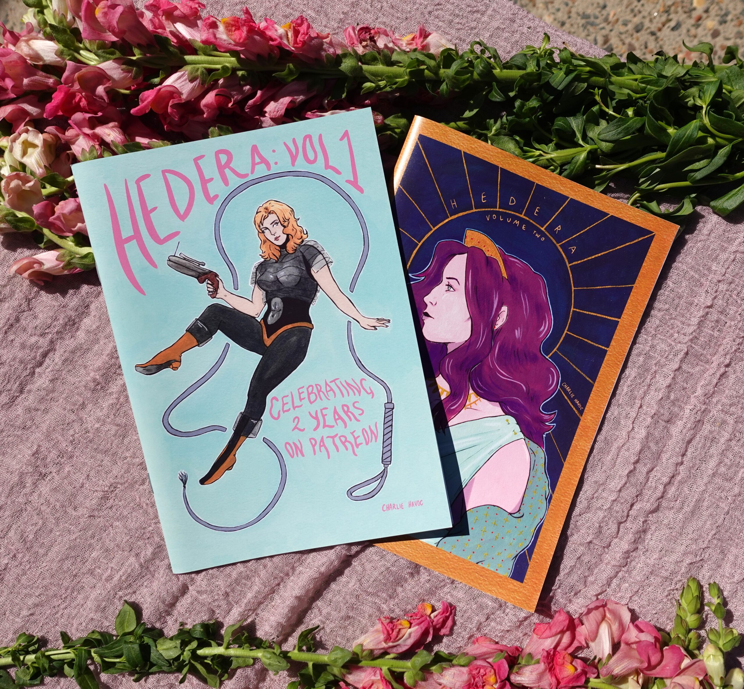 HEDERA - art and sketchbook zine - by Charlie Havoc HEDERA - art and sketchbook zine - by Charlie Havoc