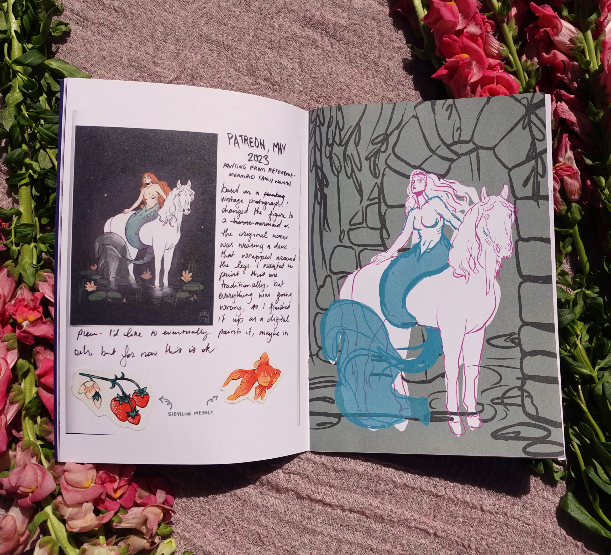 HEDERA - art and sketchbook zine - by Charlie Havoc HEDERA - art and sketchbook zine - by Charlie Havoc - Image 5