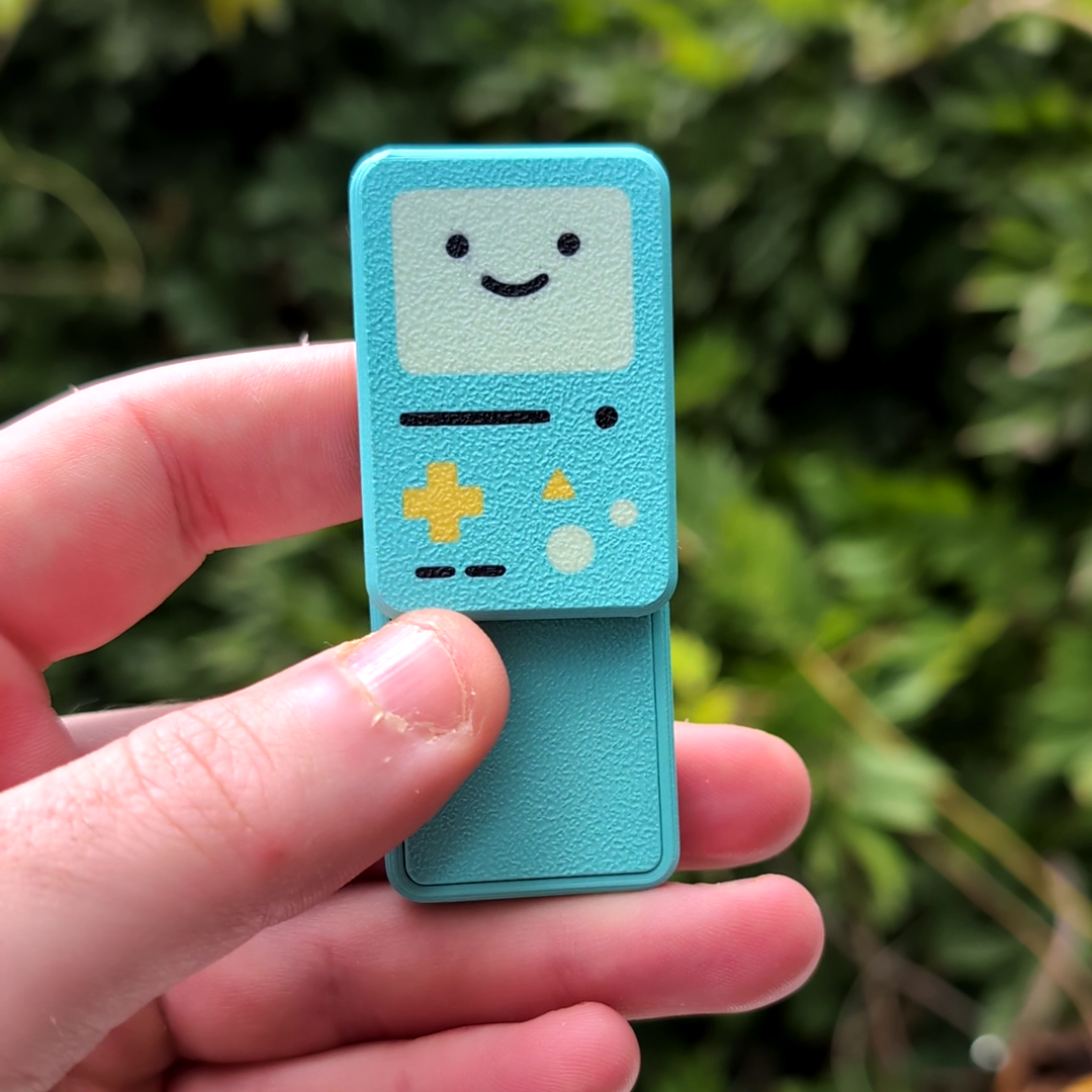BMO Haptic Fidget slider! 3 types; smiley, winky and sleepy BMO! by wookieeprint BMO Haptic Fidget slider! 3 types; smiley, winky and sleepy BMO! by wookieeprint - Image 6