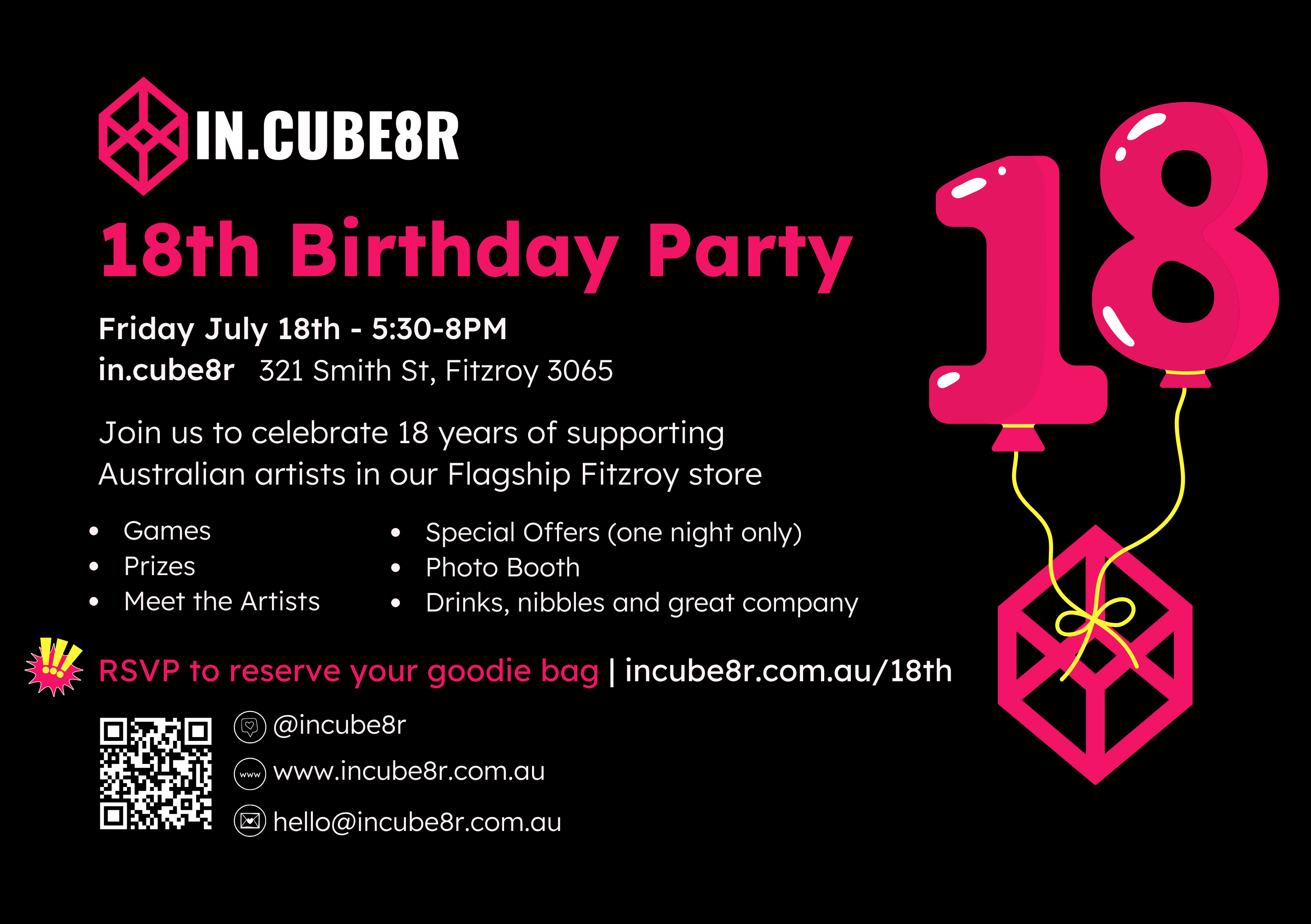 18th Birthday Celebration - made by Elle-May