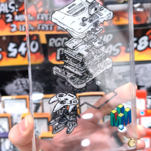 N64 Exploded Layered Diorama by MechanicalPen