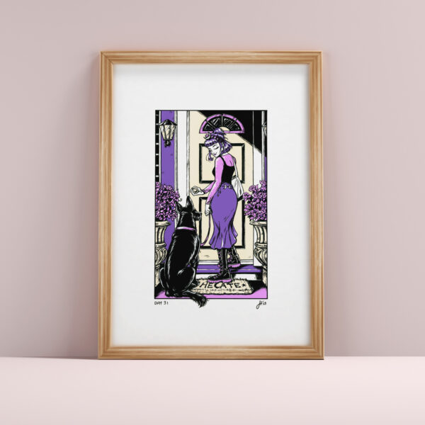 Hecate Greek Goddess Art Print by Oh Jessica Jessica - Image 2