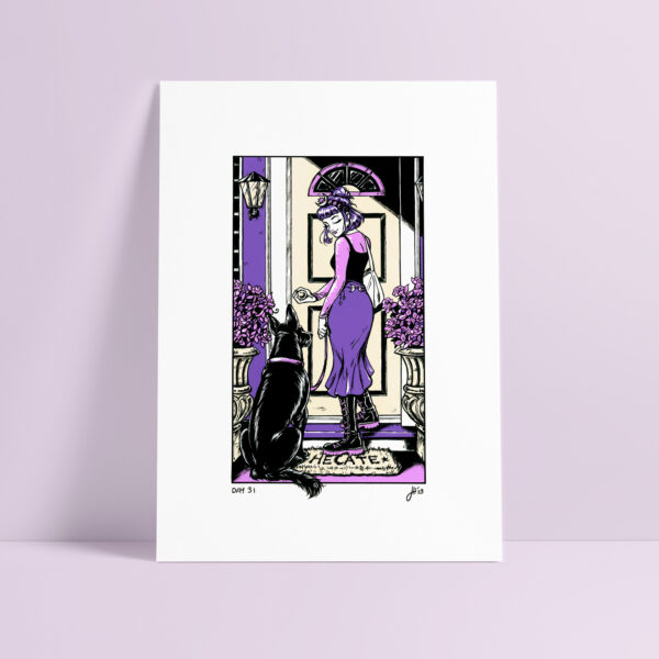 Hecate Greek Goddess Art Print by Oh Jessica Jessica