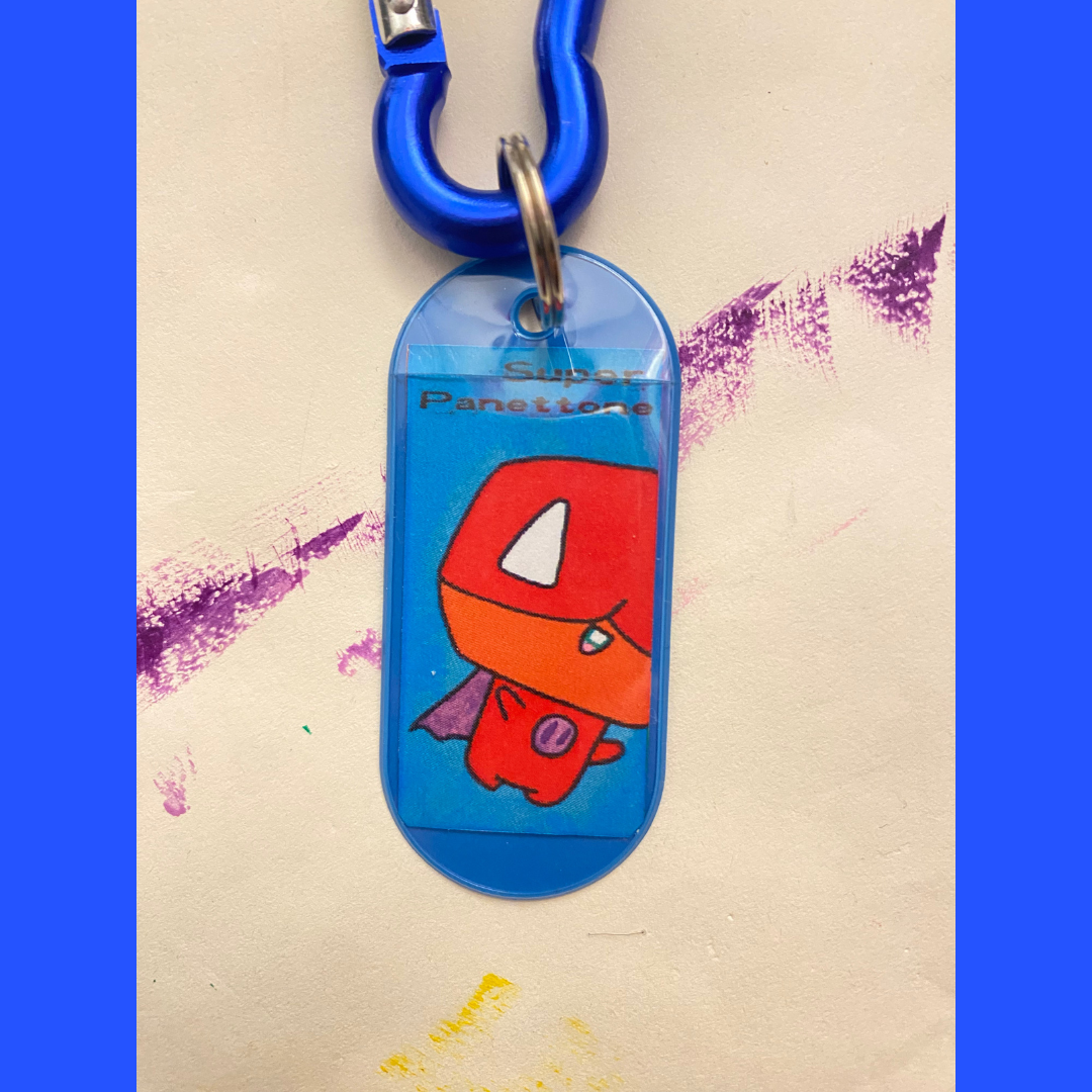'SUPeR PaNeTToNE’ V.1 Vinyl Keychain by Nathaniel - Image 2