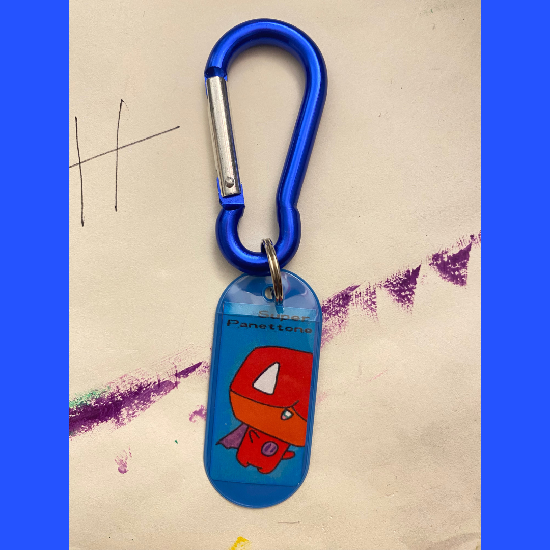 'SUPeR PaNeTToNE’ V.1 Vinyl Keychain by Nathaniel - Image 3