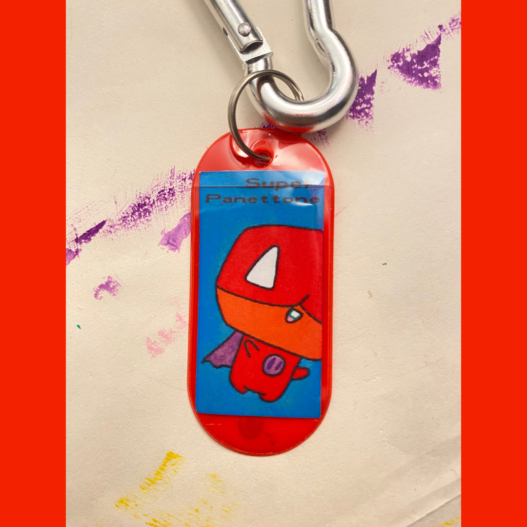 'SUPeR PaNeTToNE’ V.1 Vinyl Keychain by Nathaniel - Image 4