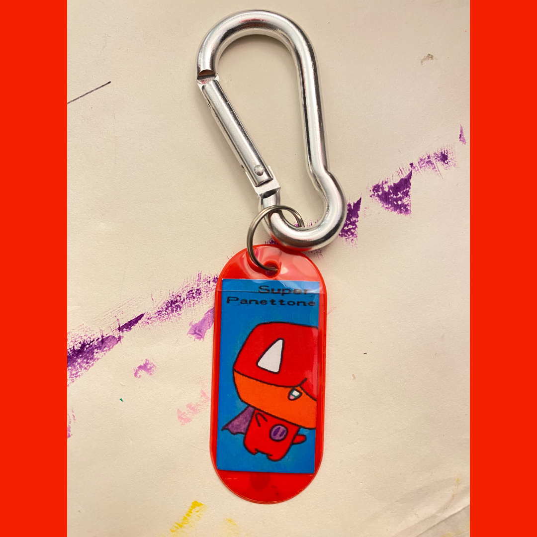 'SUPeR PaNeTToNE’ V.1 Vinyl Keychain by Nathaniel - Image 5