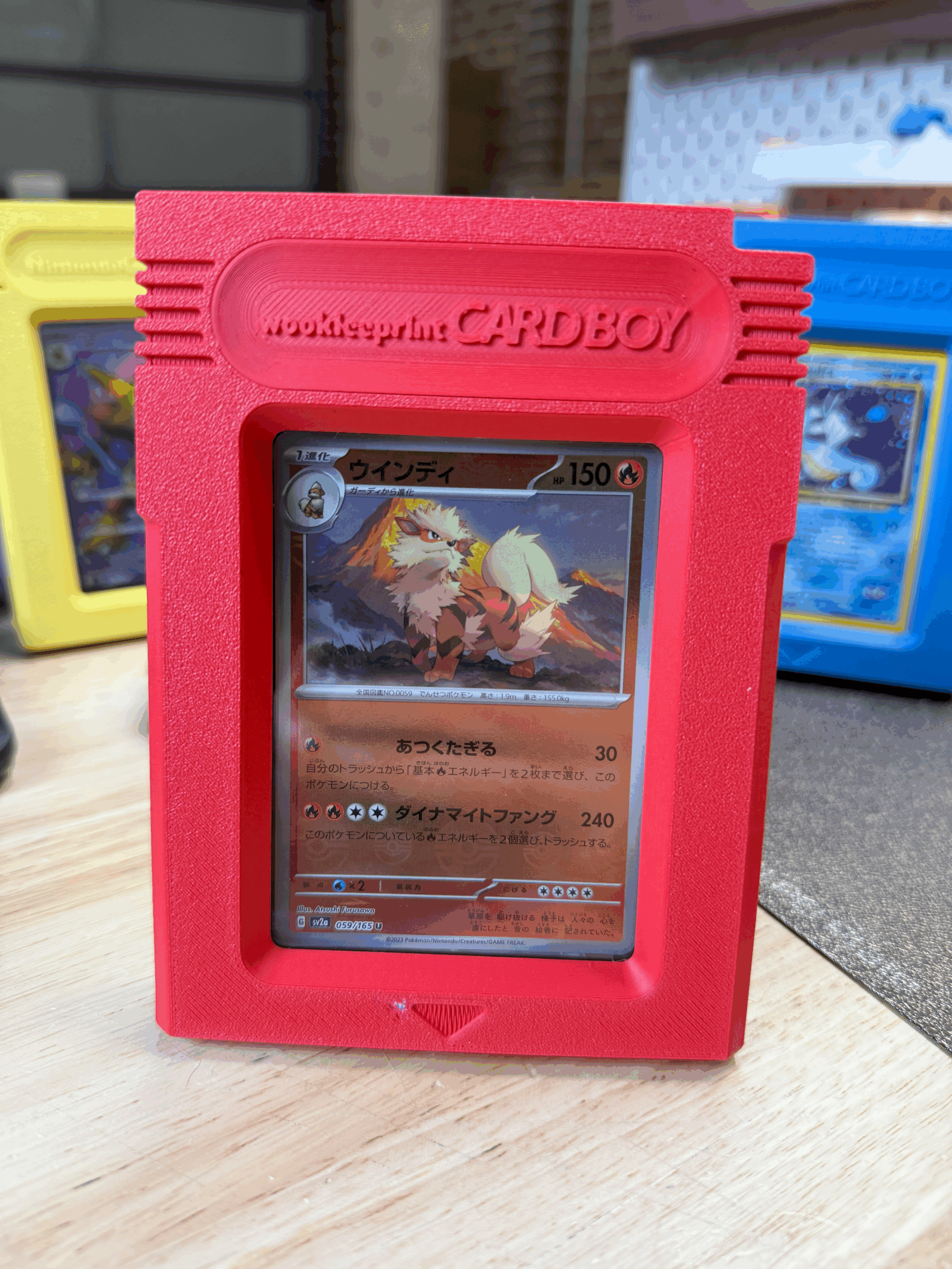 CardBoy Pokemon Card Display Case - Pokemon TCG Case by wookieeprint CardBoy Pokemon Card Display Case - Pokemon TCG Case by wookieeprint - Image 5