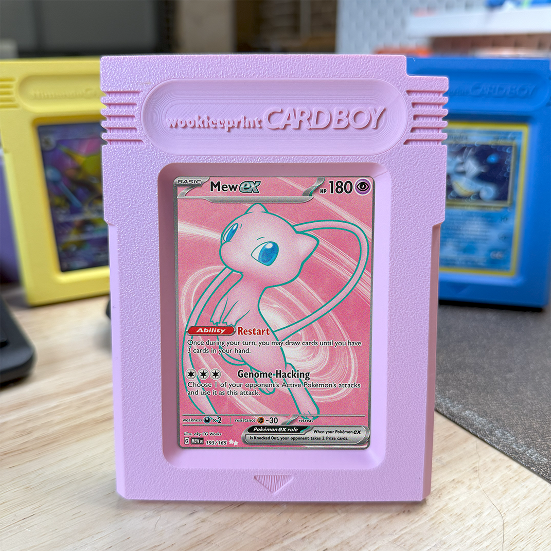CardBoy Pokemon Card Display Case - Pokemon TCG Case by wookieeprint CardBoy Pokemon Card Display Case - Pokemon TCG Case by wookieeprint