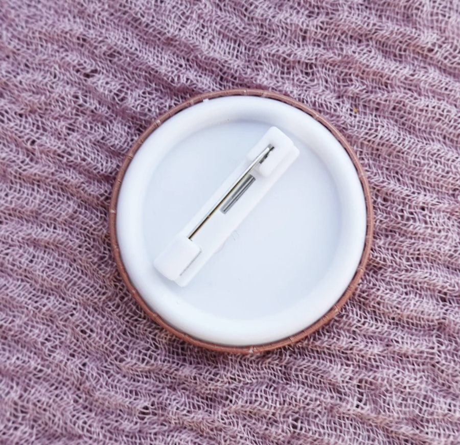 Froggy Button Badge by Charlie Havoc Froggy Button Badge by Charlie Havoc - Image 3