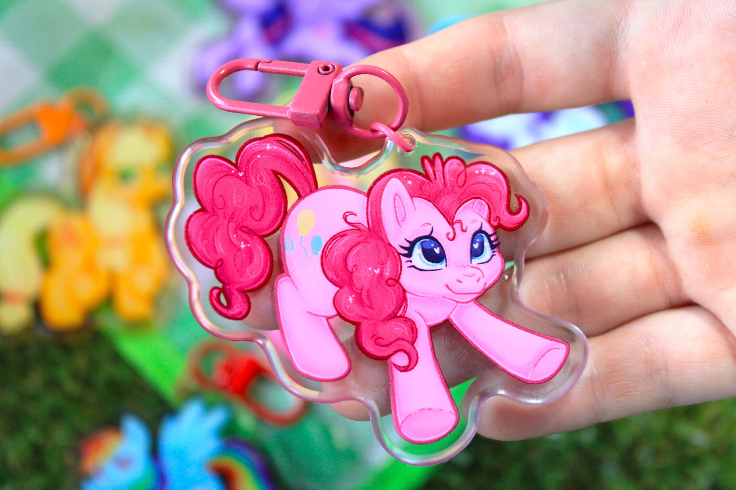 Mlp Key Rings My Little Pony Friendship Is Magic Acrylic Keychains by Haromega | in ...