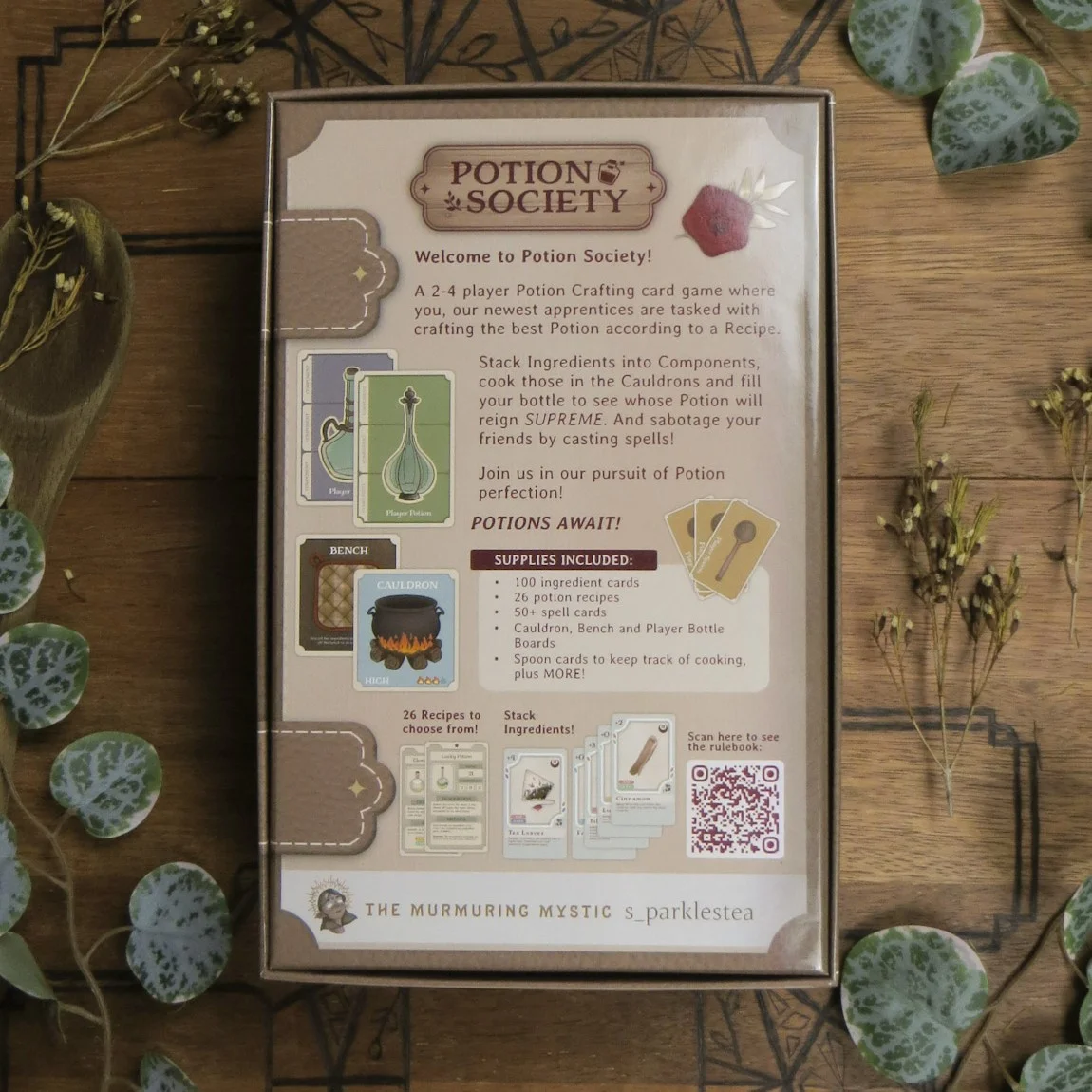 Potion Society Card Game - The Murmuring Mystic Potion Society Card Game - The Murmuring Mystic - Image 3
