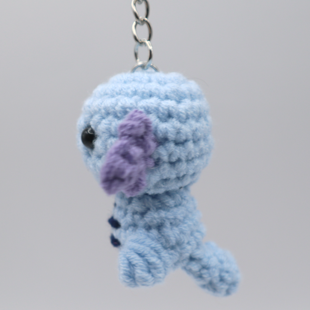 Crochet Wooper Keychain by Bree Halo's Art & Craft Crochet Wooper Keychain by Bree Halo's Art & Craft - Image 2