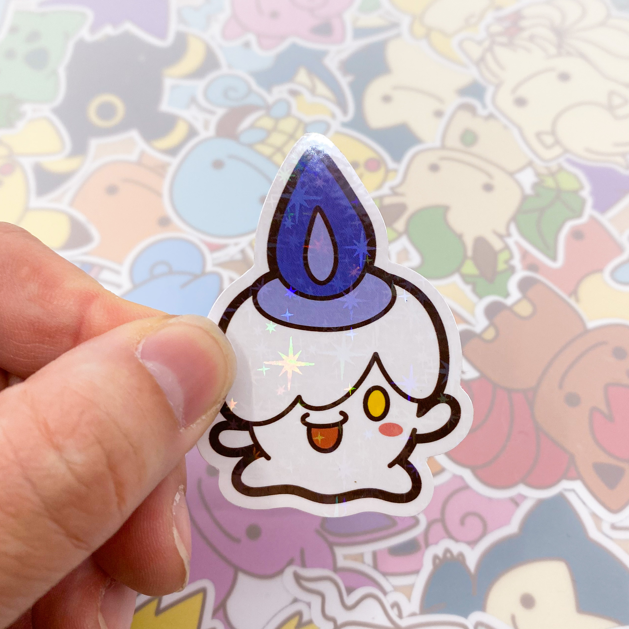 Litwick Single sticker by Jolli Creations | in.cube8r