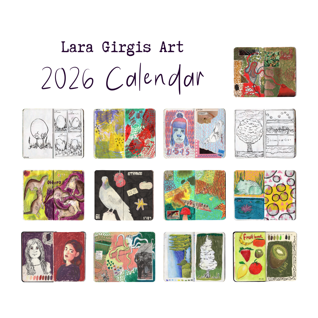 2026 calendar - by Lara Girgis Art 2026 calendar - by Lara Girgis Art